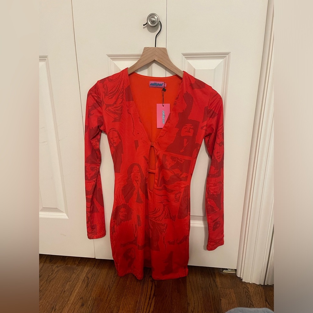 Edikted tight mini dress. BRAND NEW WITH TAGS